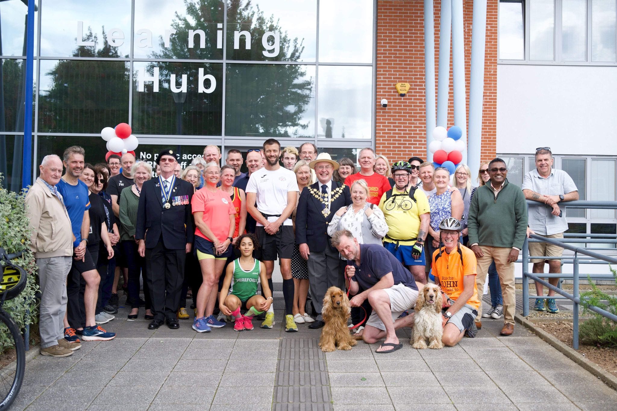 Darren earns title of first blind man to run Land's End to John O'Groats 